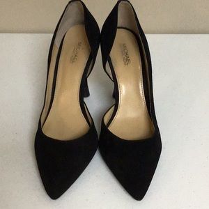 Women’s Michael Kors Black Leather Heels size 8.5